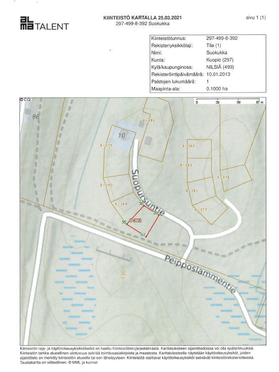 Suopursuntie 2, Tahkovuori (Tahkovuori)
