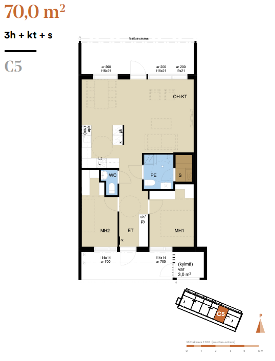 Savolanmutka 7, Kuopio (Savolanniemi)