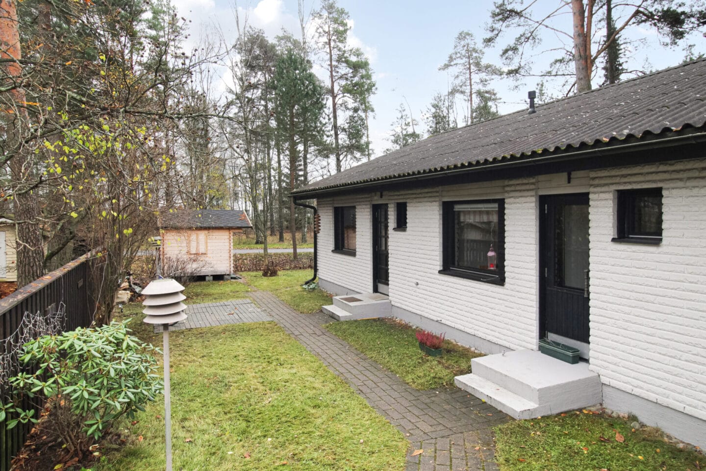 Oma sisäänkäynti kodinhoitohuoneeseen