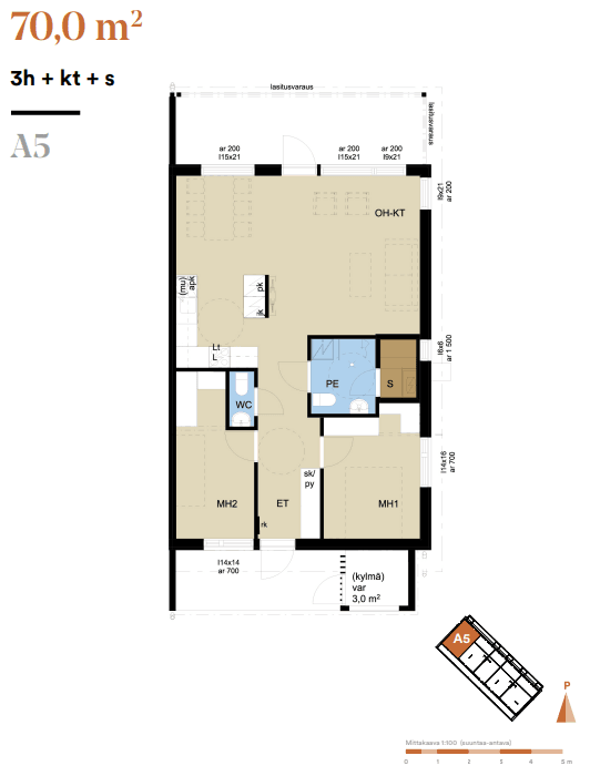 Savolanmutka 7, Kuopio (Savolanniemi)