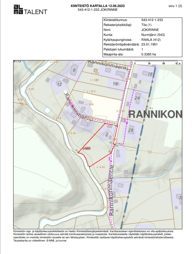 Rannikonmäenpolku 2, Nurmijärvi (Raala), Kuva 1