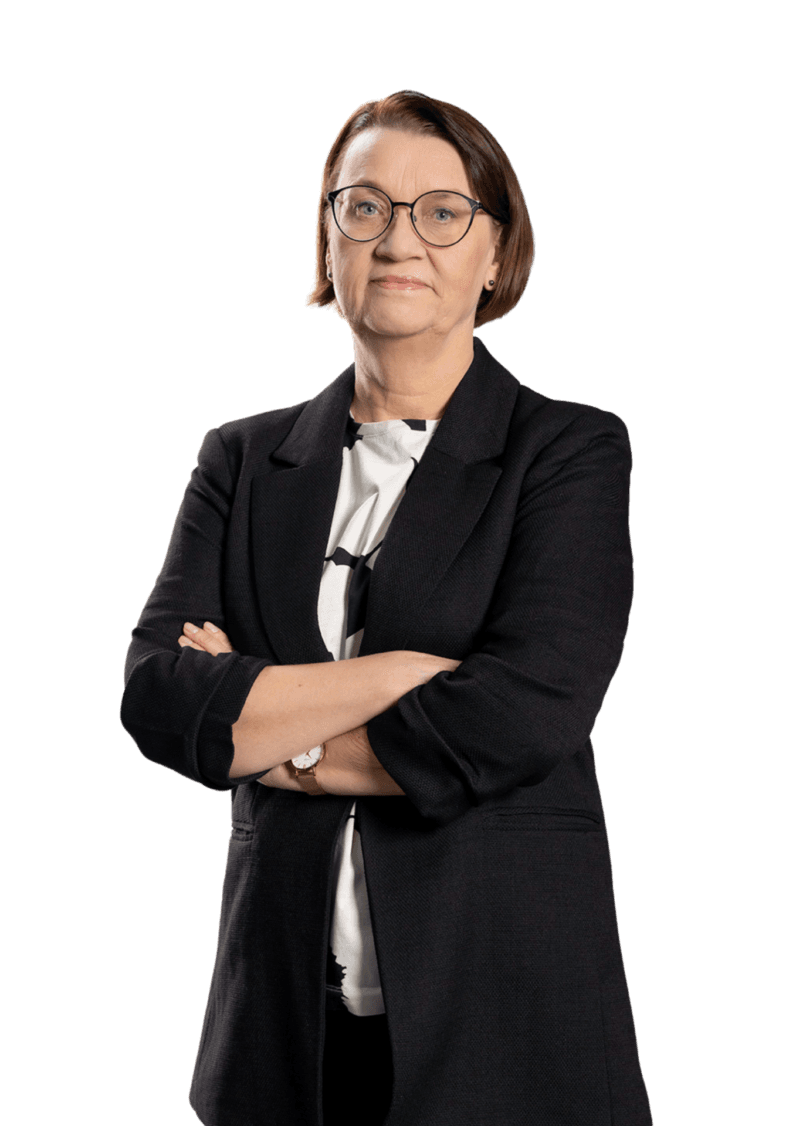 Virpi Kakkonen hallinnon assistentti.