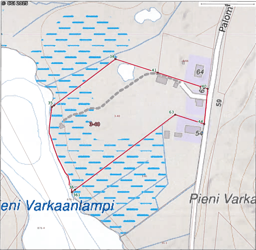 Palomäentie 58, Kurkimäki (Kurkimäki)