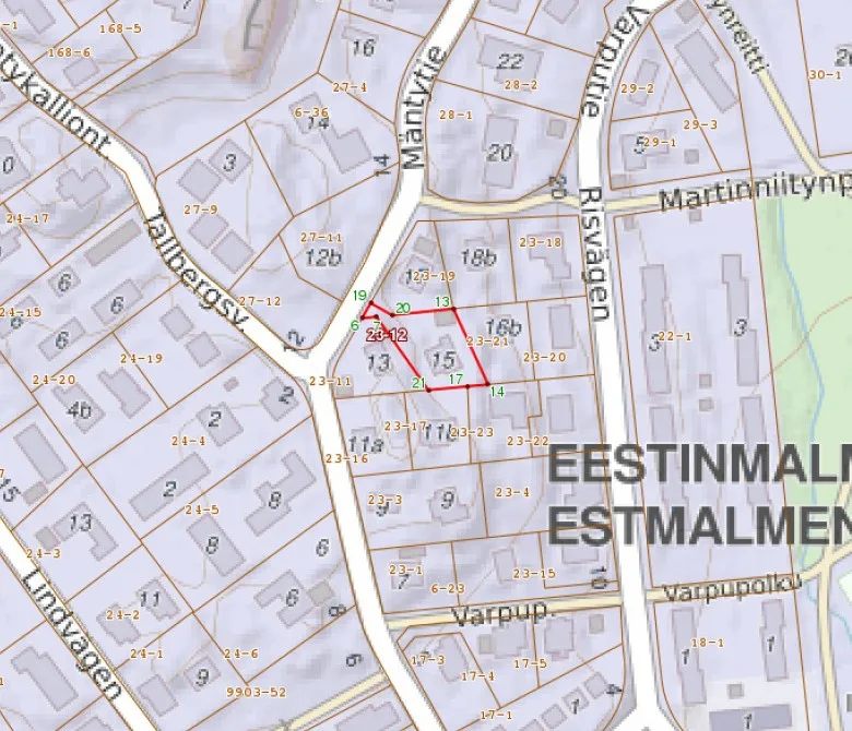 Terrain, 898 m²