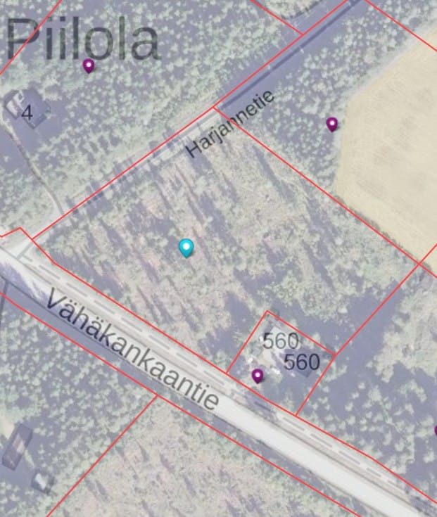 Harjannetie, Ylivieska (Vähäkangas)