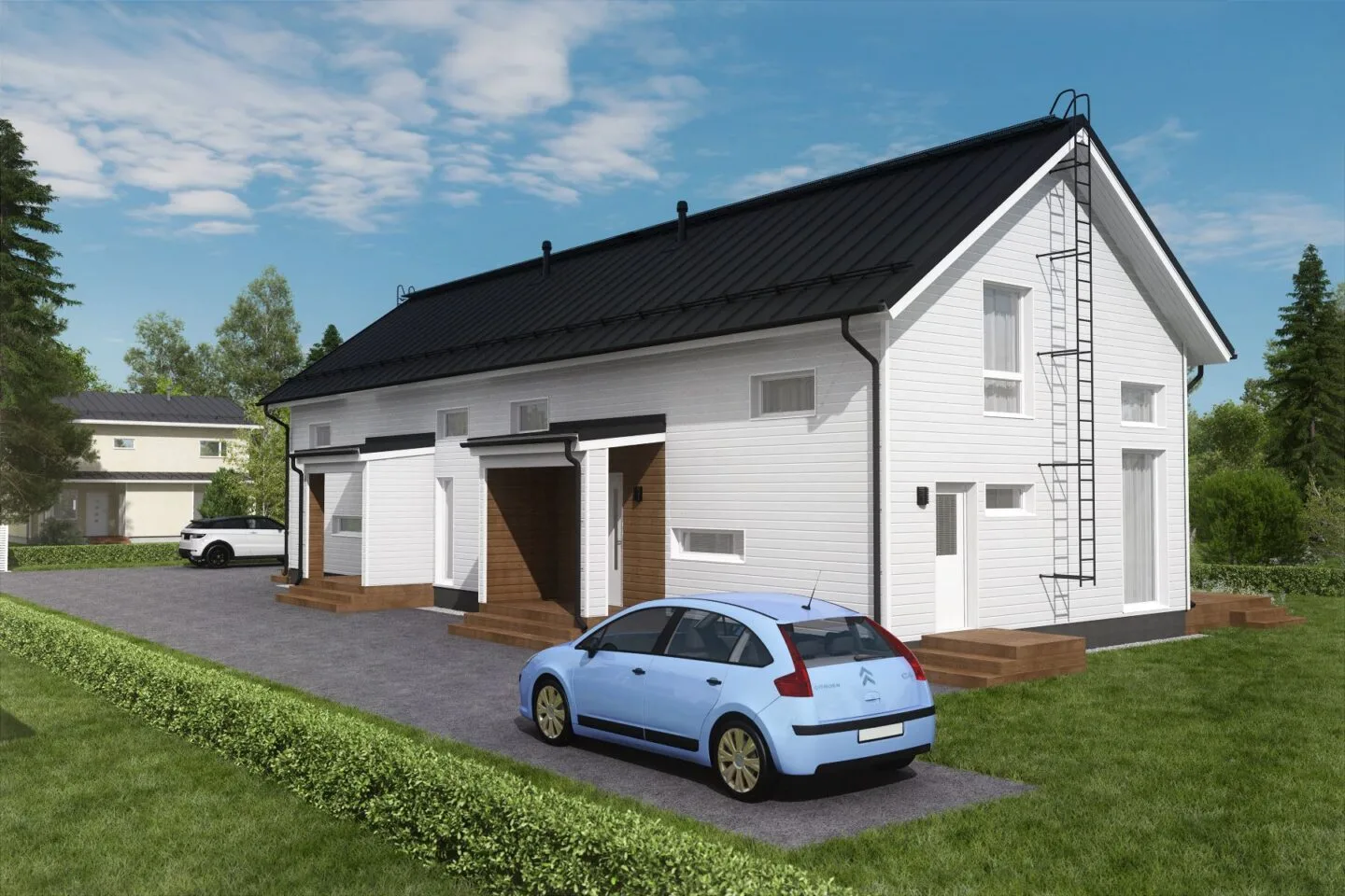 Hus, 93 m², tomt 1116 m²