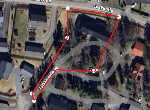 Evakkotie, Lempäälä