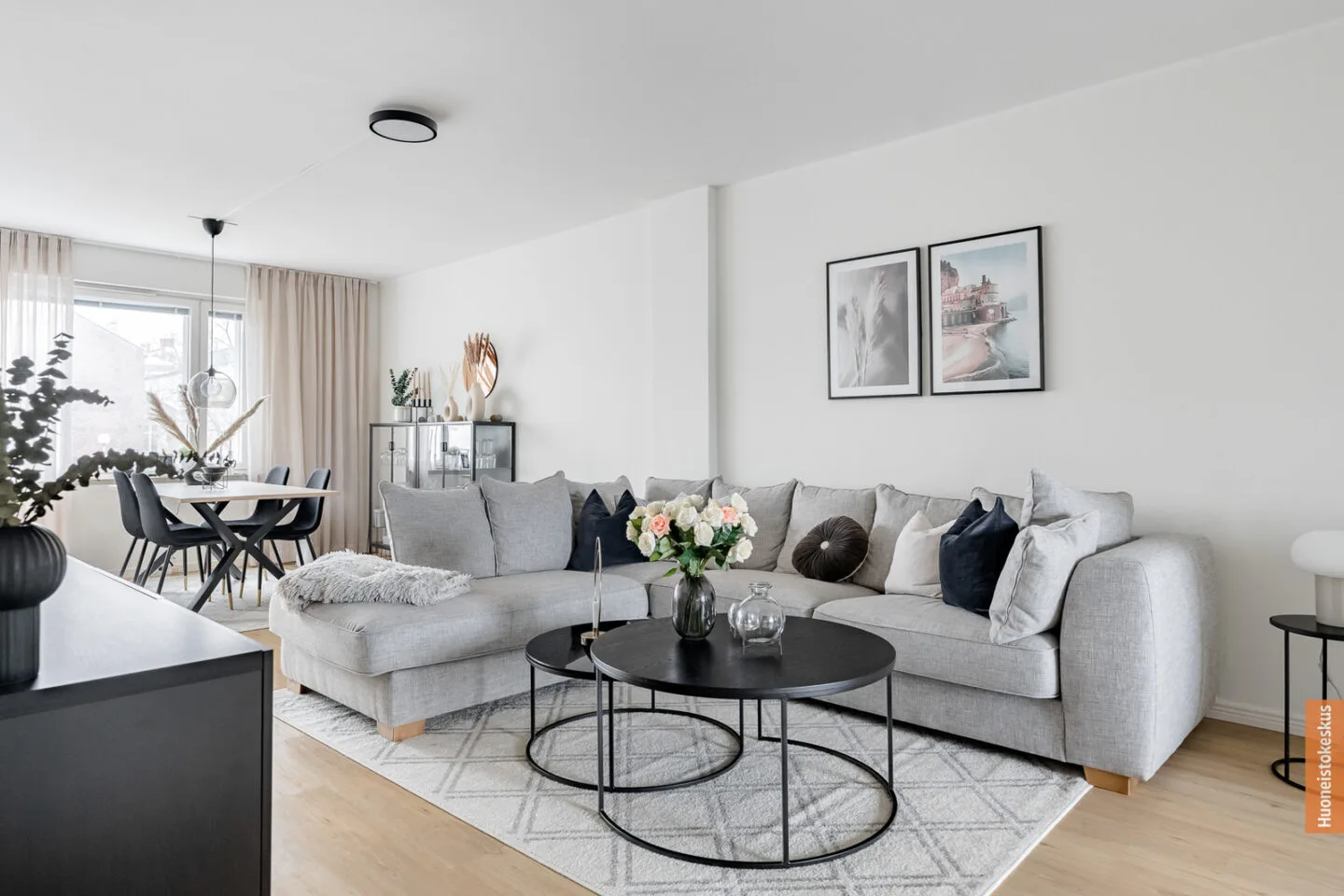 Kerrostalo, 3h, k, kph, p (yhj. 4h, k), 87 m², Keskusta, Turku