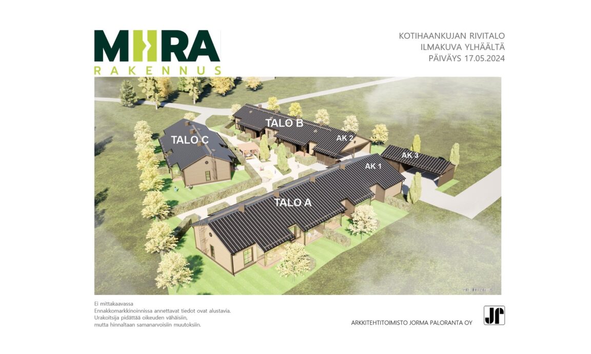 Kotihaankuja 3, Nivala (Pirttiranta)